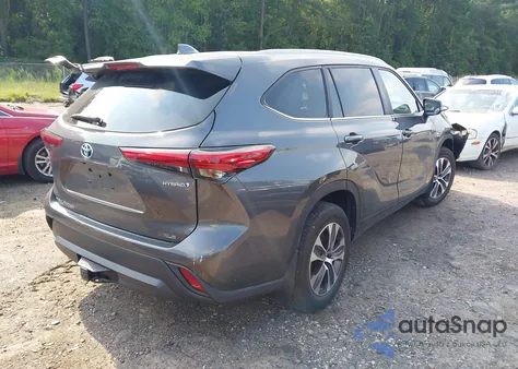 2023 Toyota Highlander Hybrid Xle from USA, damaged, VIN 5TDKBRCH0PS578180